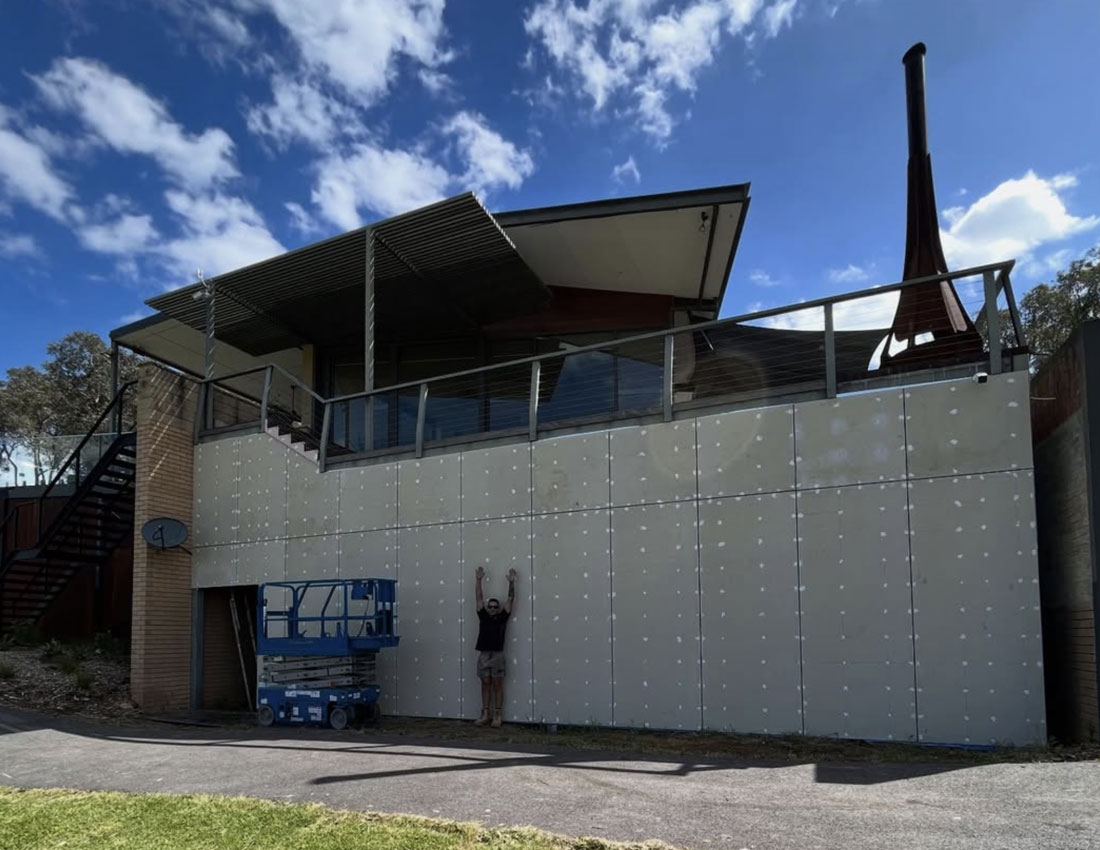 exterior cladding of buildings by Connstruct